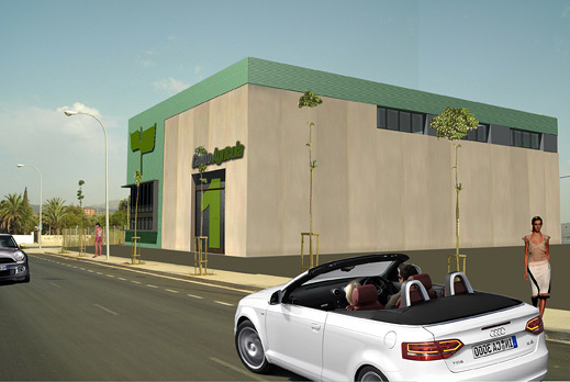 Nave para centro agrícola