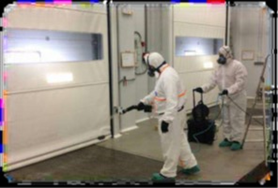 DESINFECCIÓN POR NEBULIZACIÓN DE VIRUCIDAS