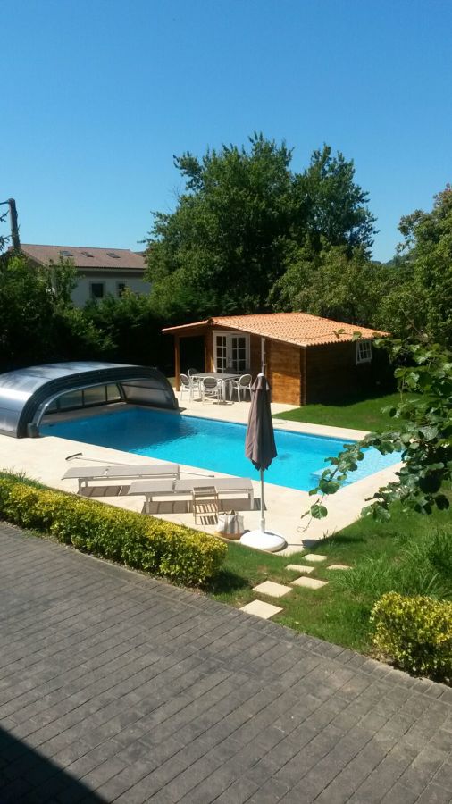 La piscina de Nekane.