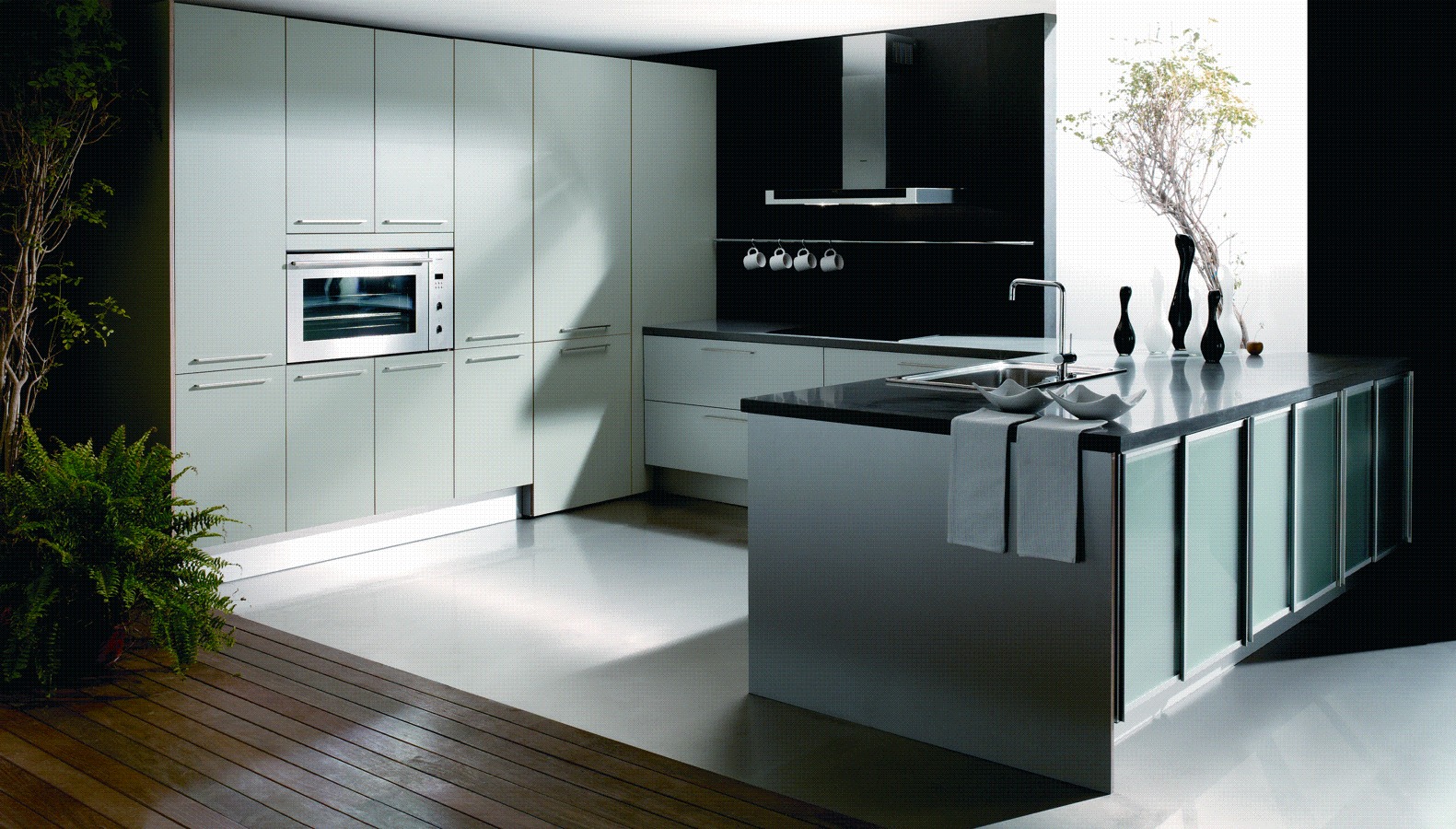 Nepal verde combinado con aluminio