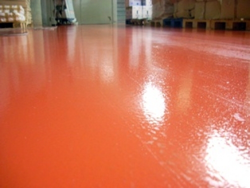 neteja d'un terra pintat