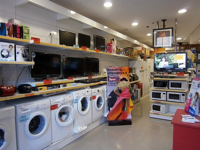 Nuestra tienda de electrodomésticos