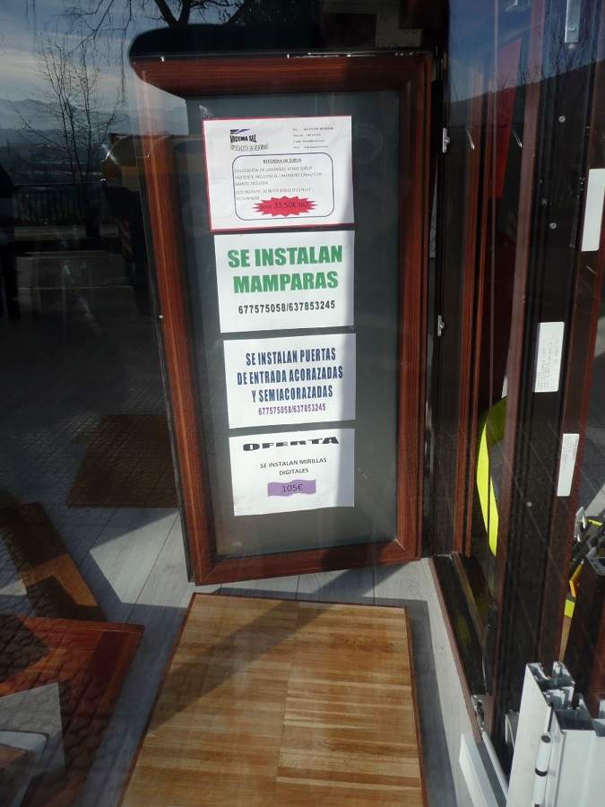 Nuestro escaparate, con nuestras ofertas.