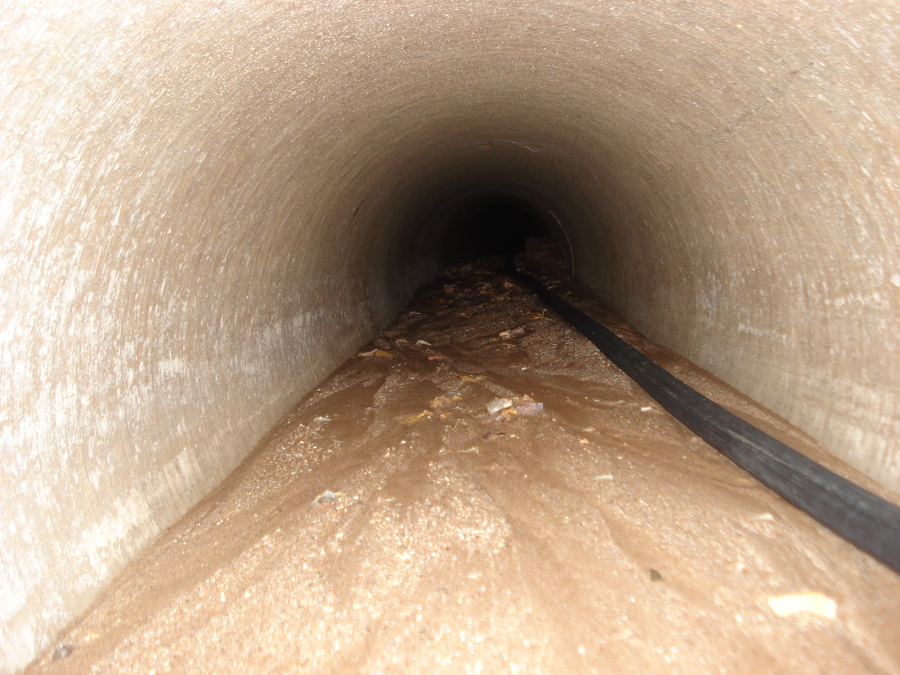 Tubería sucia
