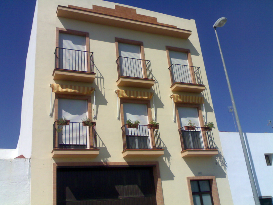 obra  avenida Jerez, Sevilla