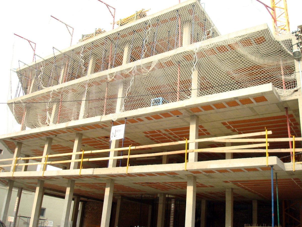 obra bloque de pisos