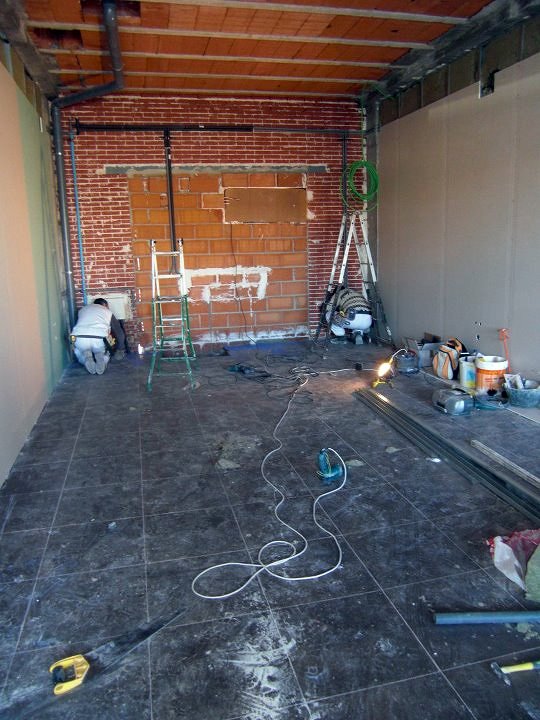 Obra civil para Centro de belleza.