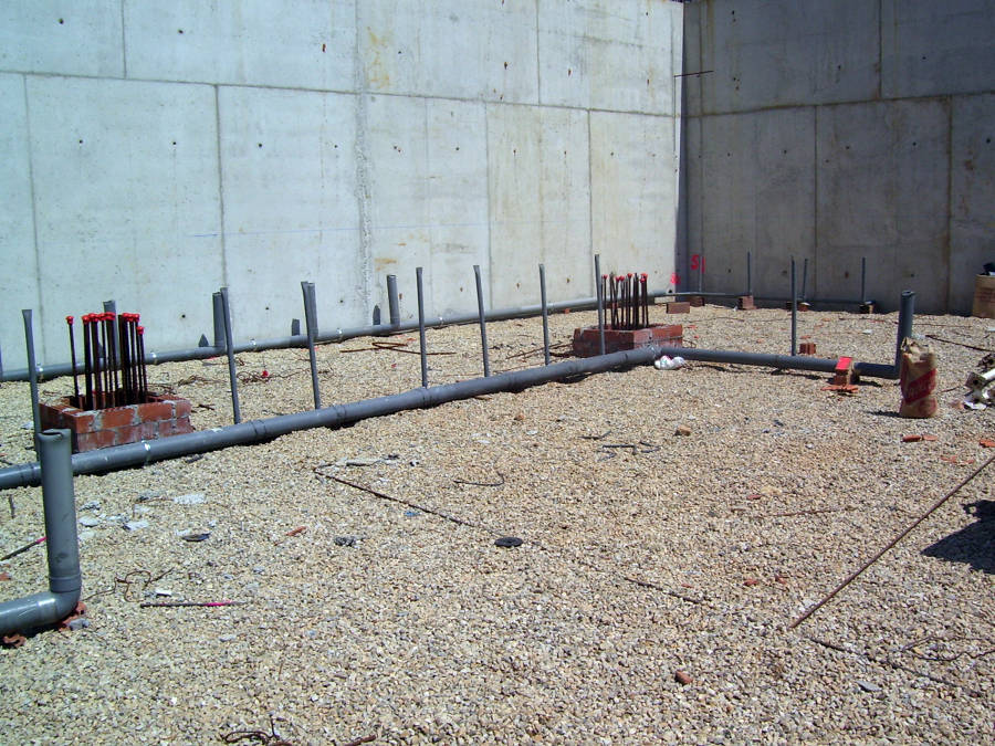 Obra de fontanería 