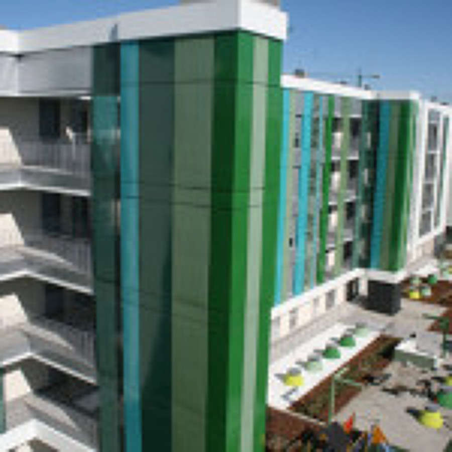 Obra viviendas proteción oficial Getafe