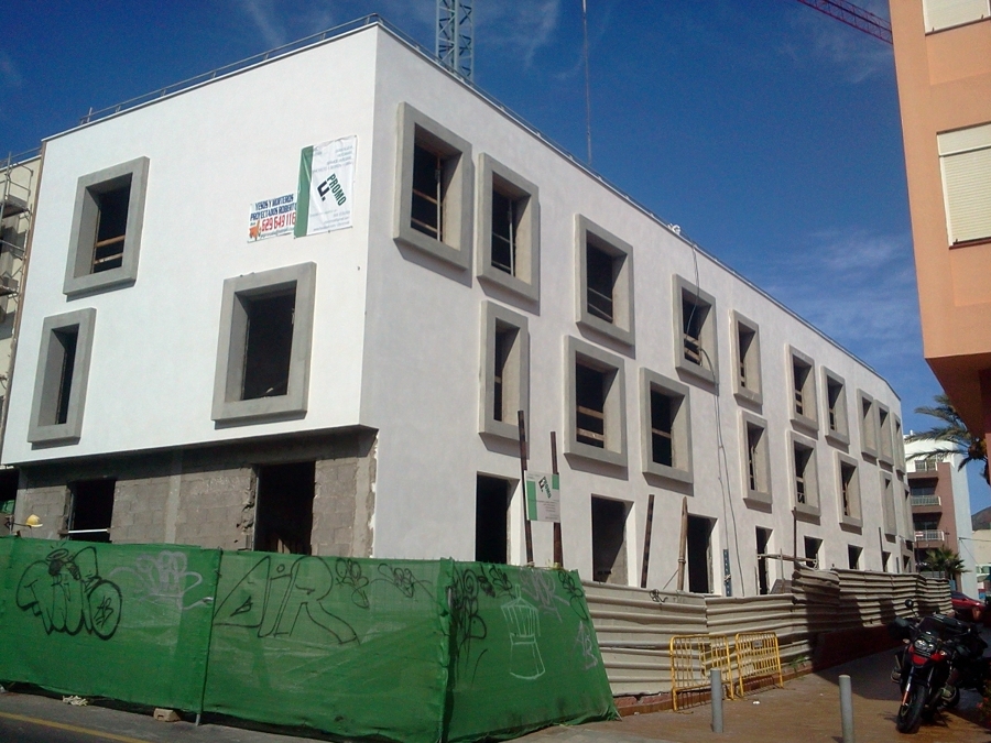 Obra en La Higuerita