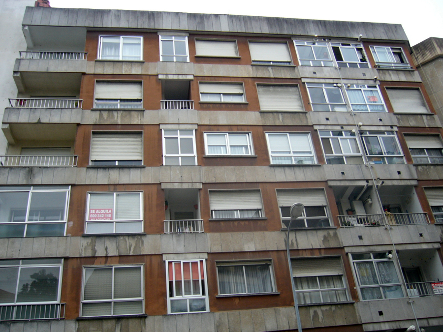 Obra en Vigo antes de rehabilitar