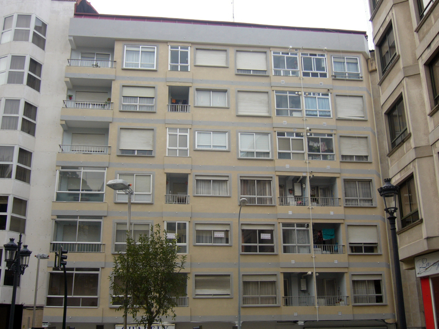 Obra en Vigo rehabilitada