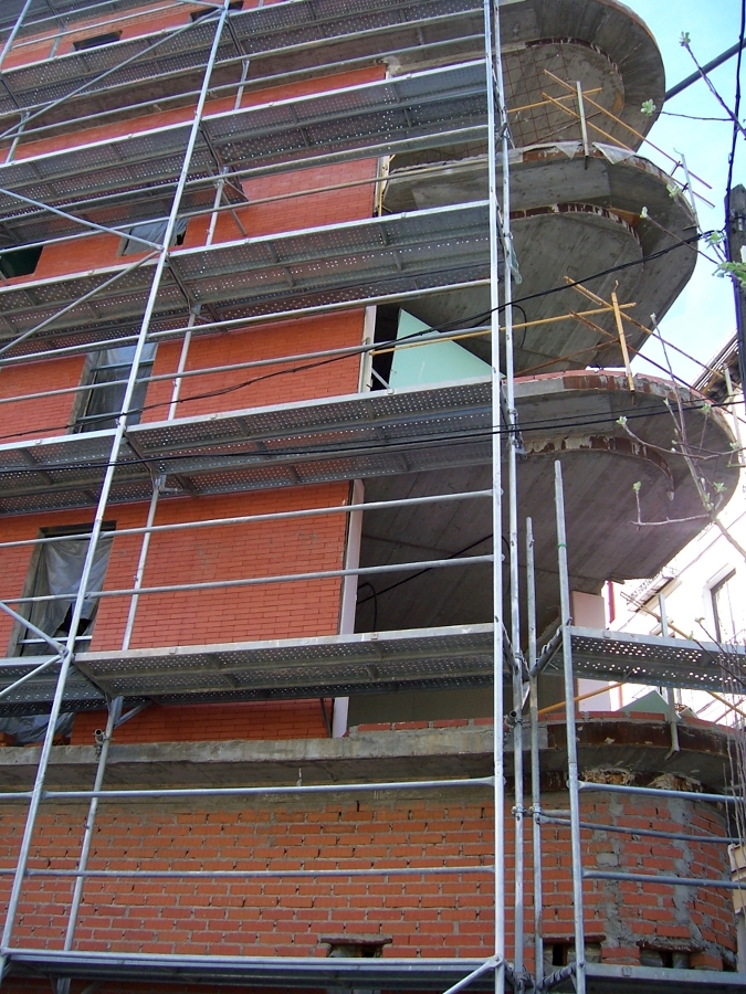 Obra nueva, edificio de viviendas.