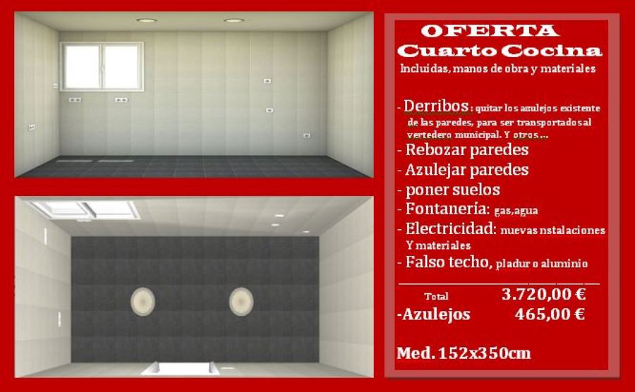 oferta cuarto cocina 