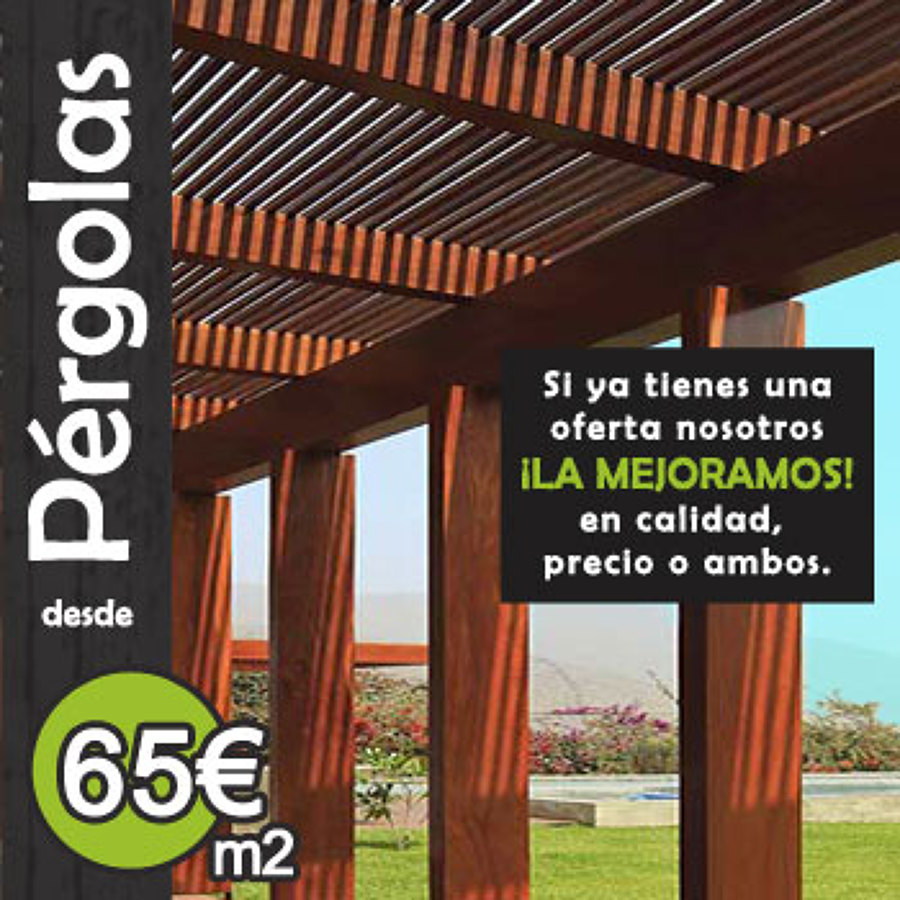 Oferta Pérgolas
