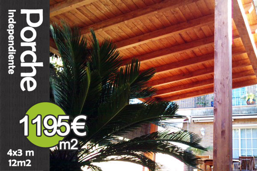 Oferta porche independiente