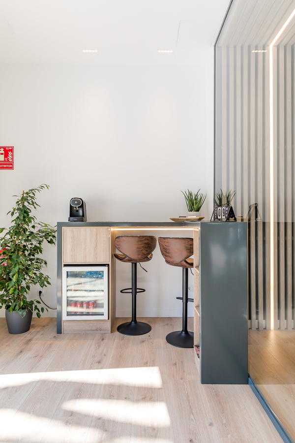 Reforma de oficina vintage