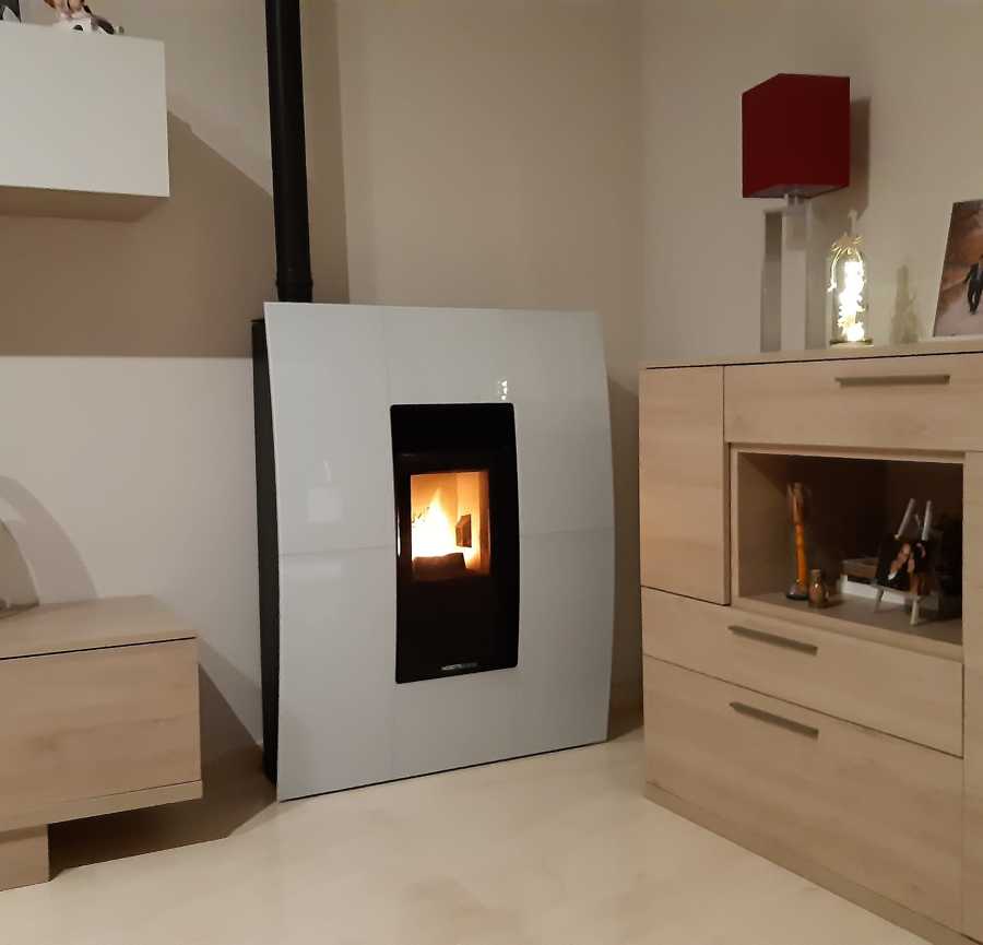 Estufa de pasillo ambiente moderno