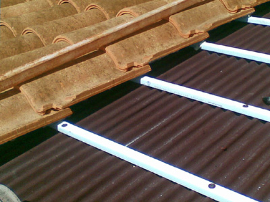 Rehabilitación de tejado teja curva