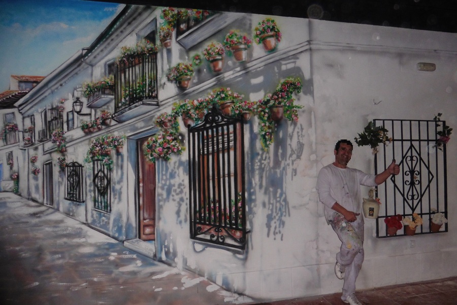 mural restaurante