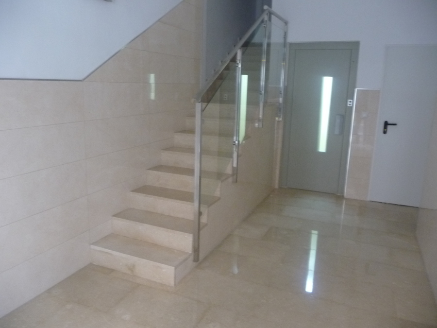 Bajada de ascensor a cota 0