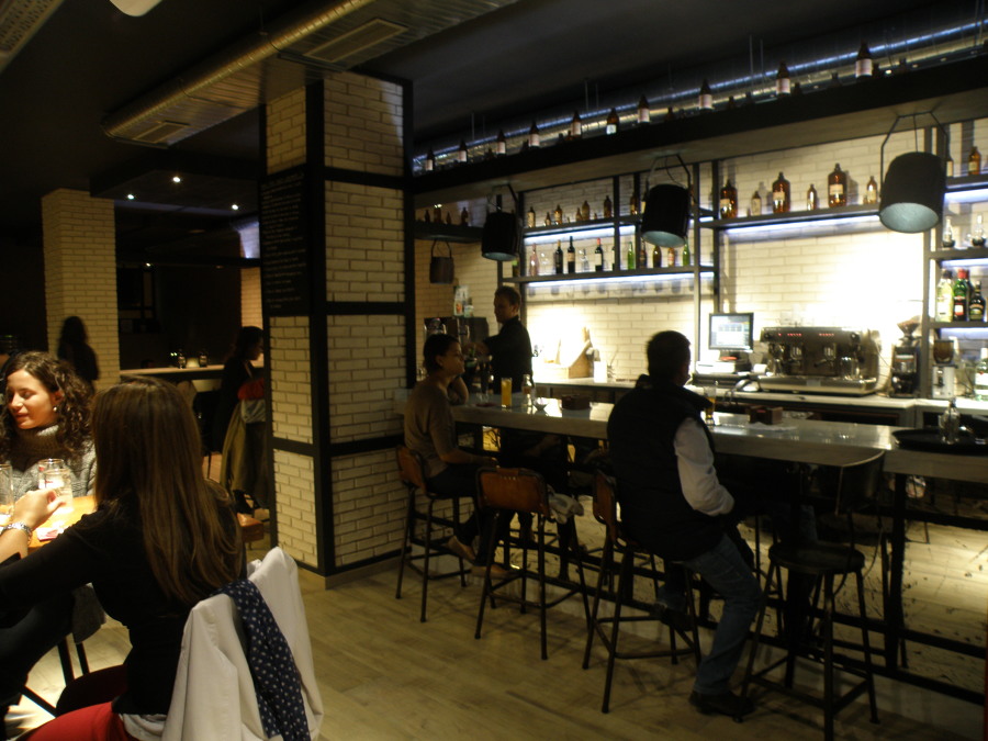 Decoración Cafetería Loft 76