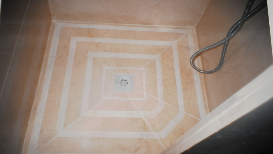 PLATO DE DUCHA EN MÁRMOL