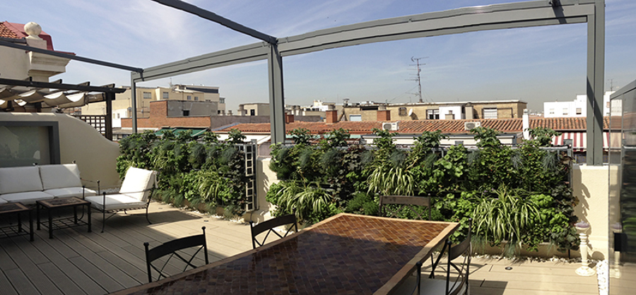 JARDIN VERTICAL AIR GARDEN | ATICO MADRID SPAIN