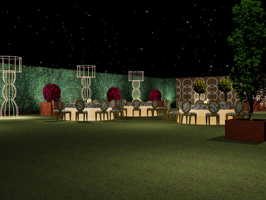 Paisajismo Jardín para Eventos