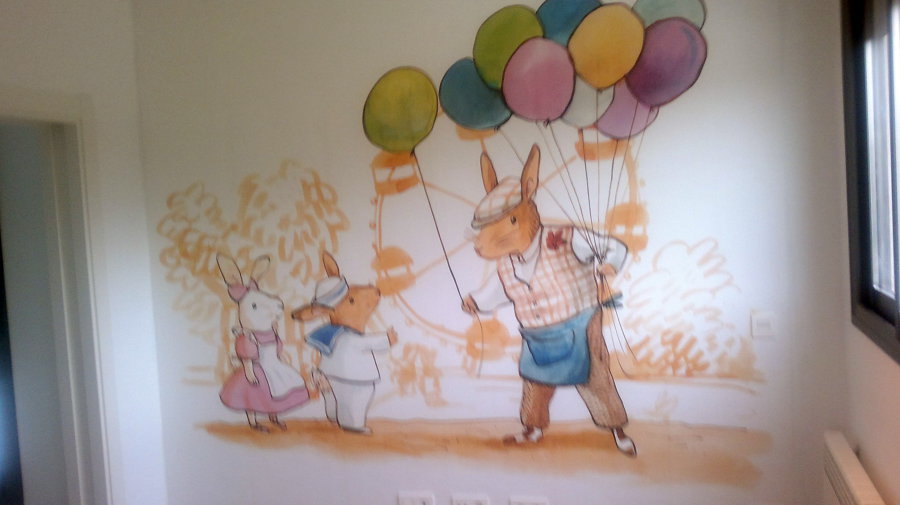 panel de papel pintado