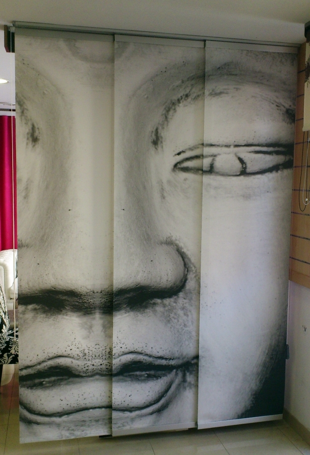 Panel deslizante serigrafia buda