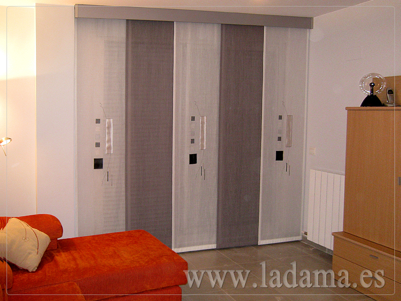 Panel Japones en Grises