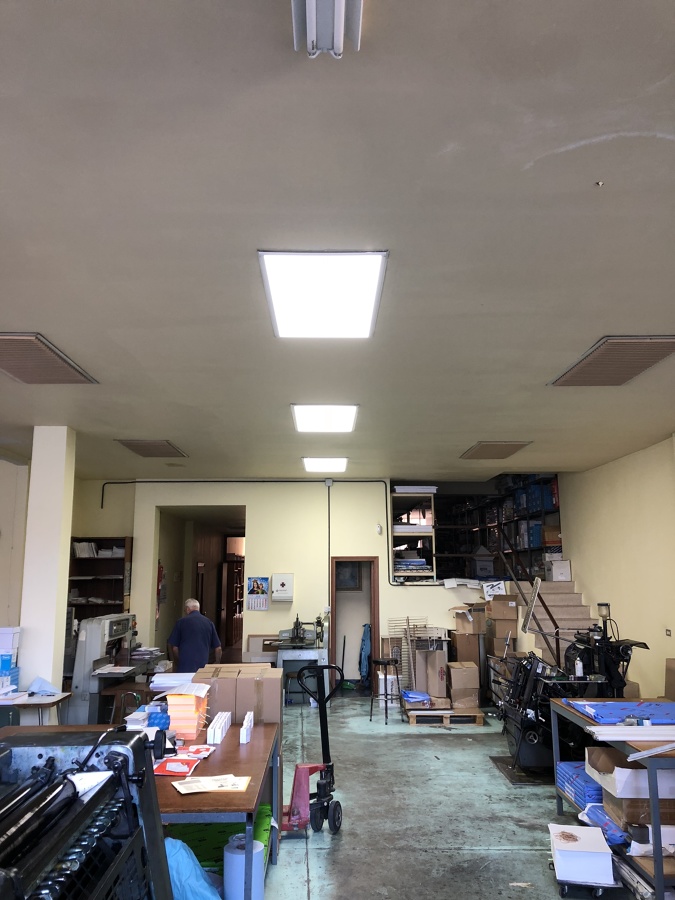 SUSTITUCION DE HALOGENOS POR LED EN GRAFICAS ORERO