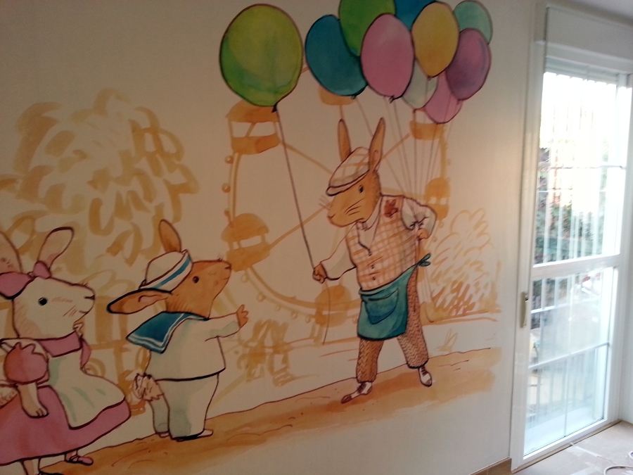 PAPEL MURAL INFANTIL