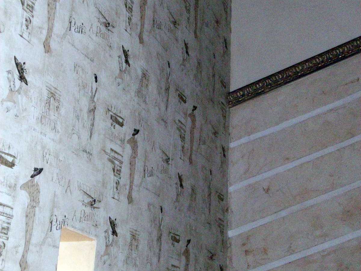 papel pintado y zocalo murdans