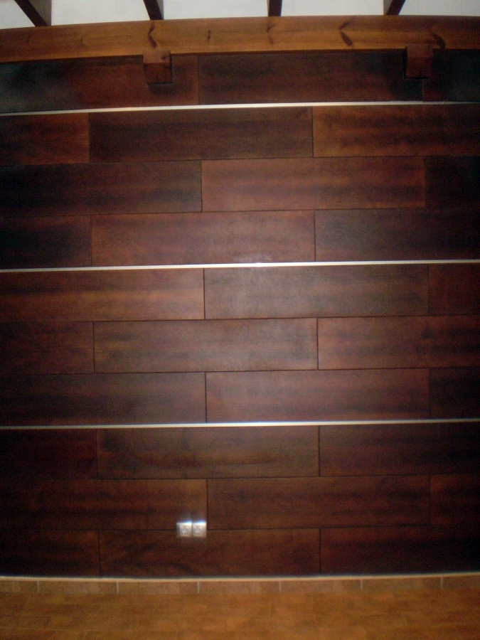 pared de madera