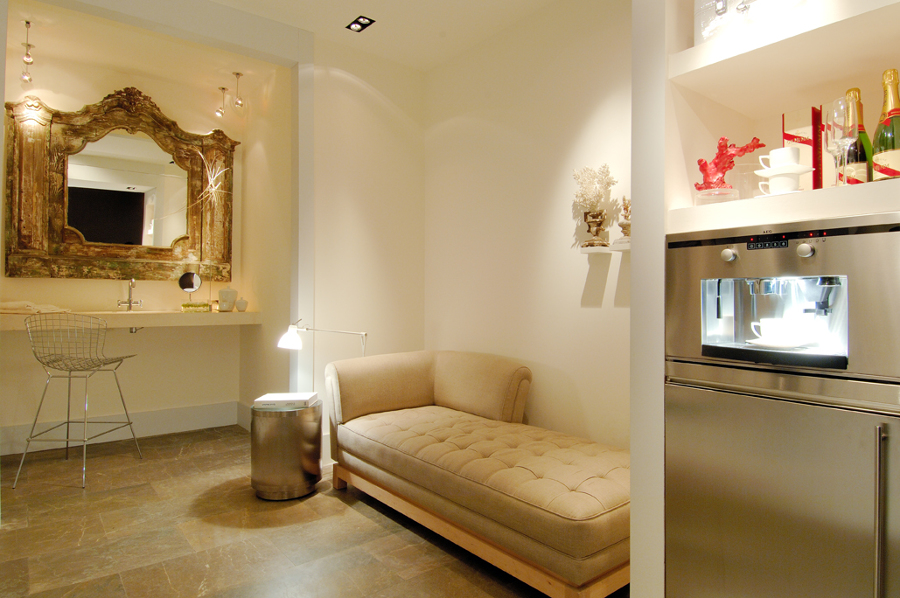 Pared de piedra caliza