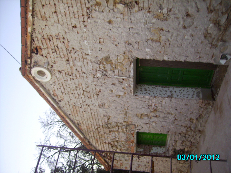 paredes exteriores antes de reformar