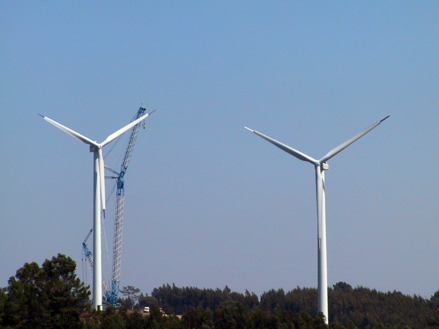Parque Eolico A Bulgueira, Portugal
