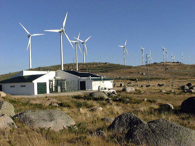 Parque Eolico Lamego, Portugal