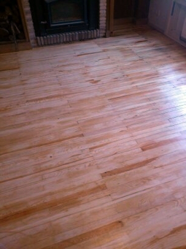 parquet con barniz al agua en pozuelo