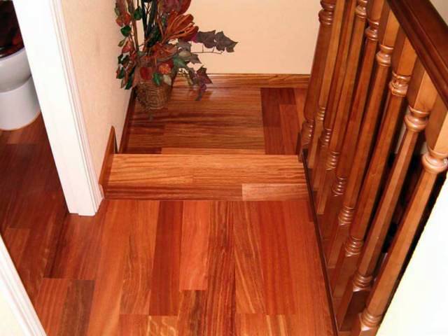 Parquet multicapa madera de Elondo en 2 lamas.