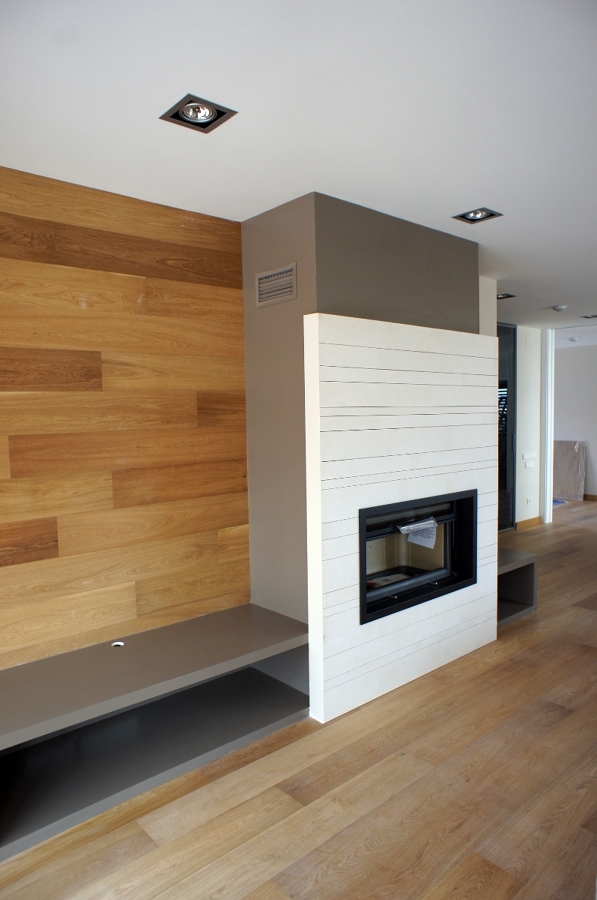 Parquet tricapa en madera de Roble