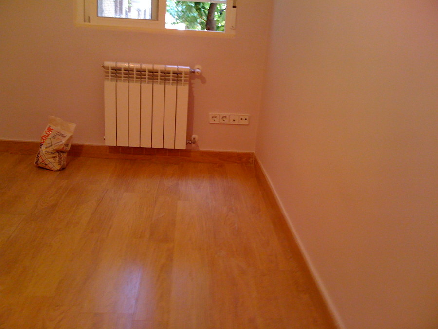 parquet y pintura