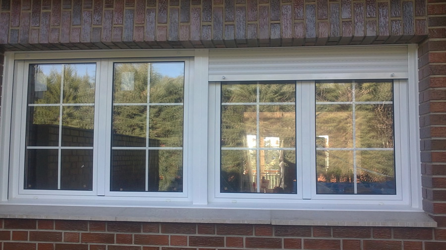 Parte Exterior de ventana con rotura de puente termico