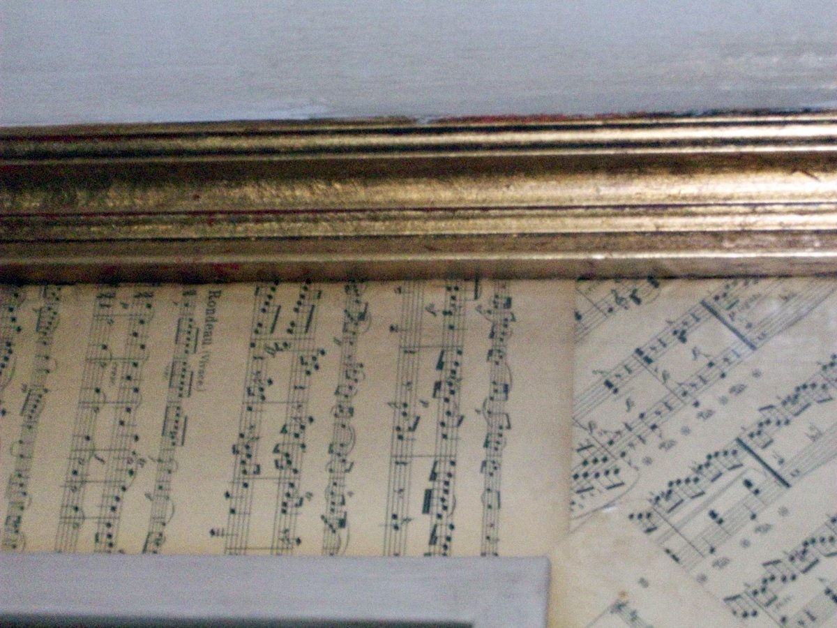 partituras envegecidas