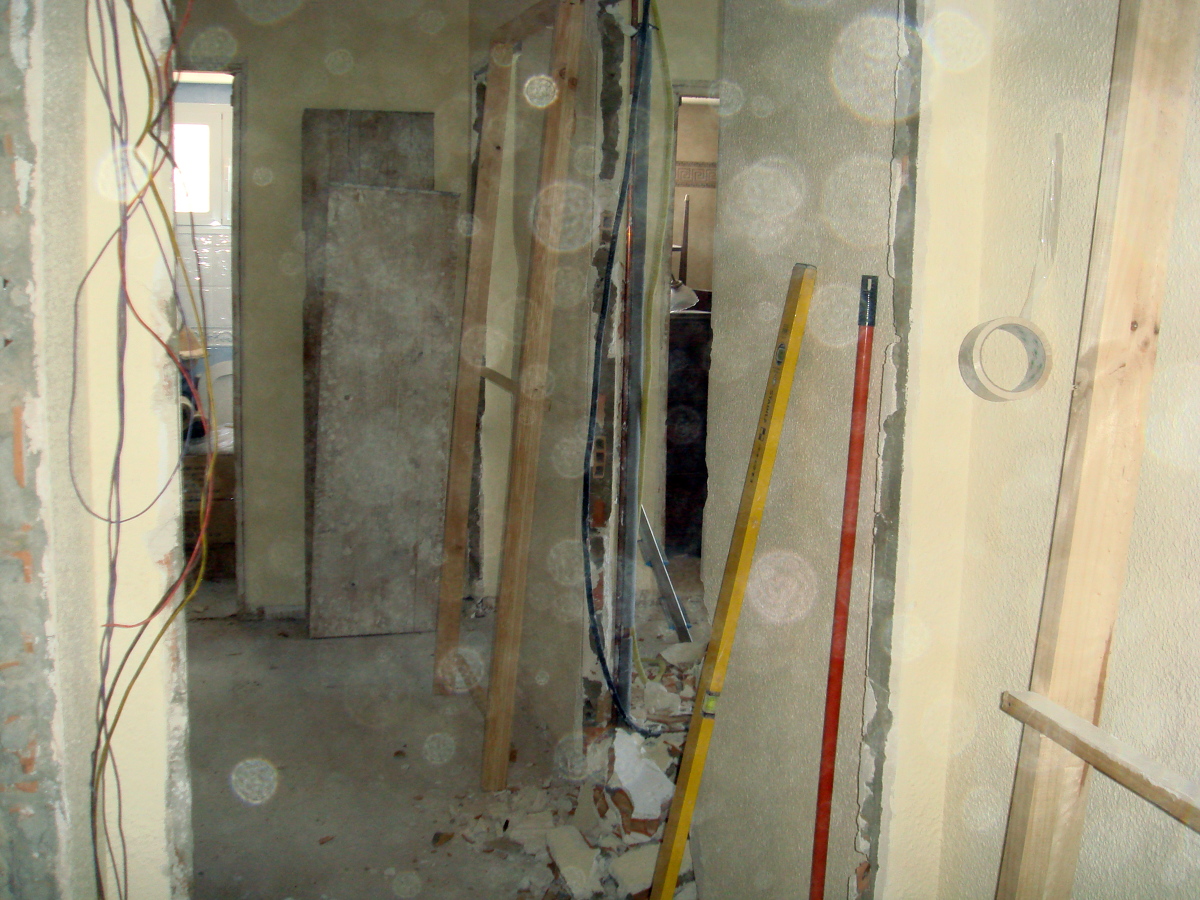 Pasillo de un vivivienda (ANTES)