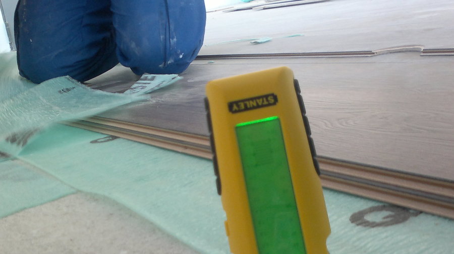 PASO 3 - Medición humedad suelo base