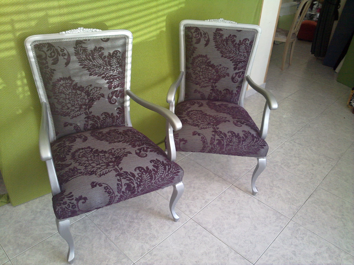 Paso 3. Retapizadas en tejido Milenuin