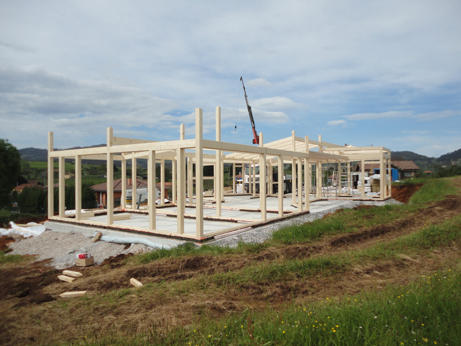 Montaje de estructura principal TimberOnLive